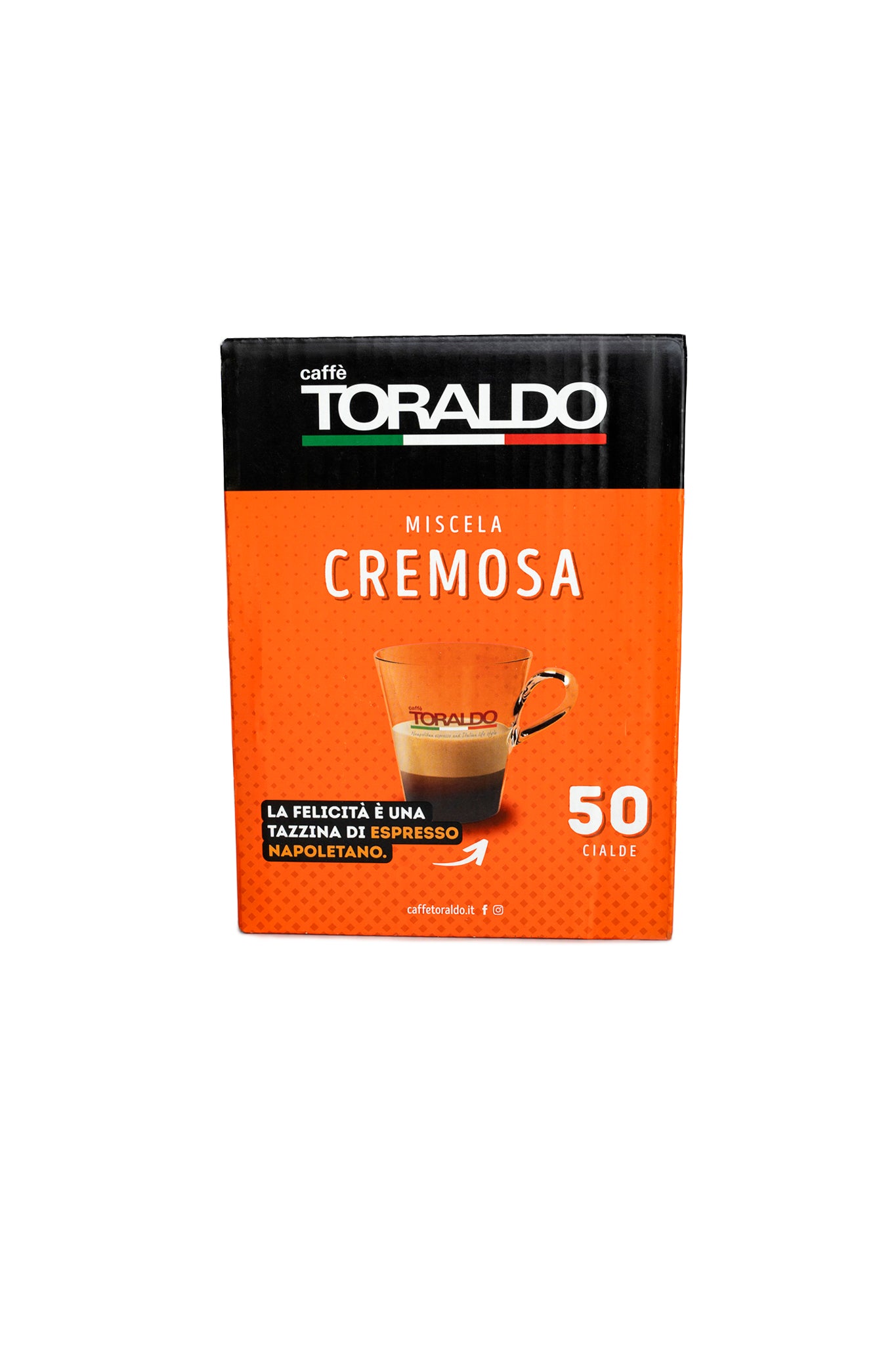 Toraldo Cremosa Pods – ESE 44mm (50 ct)