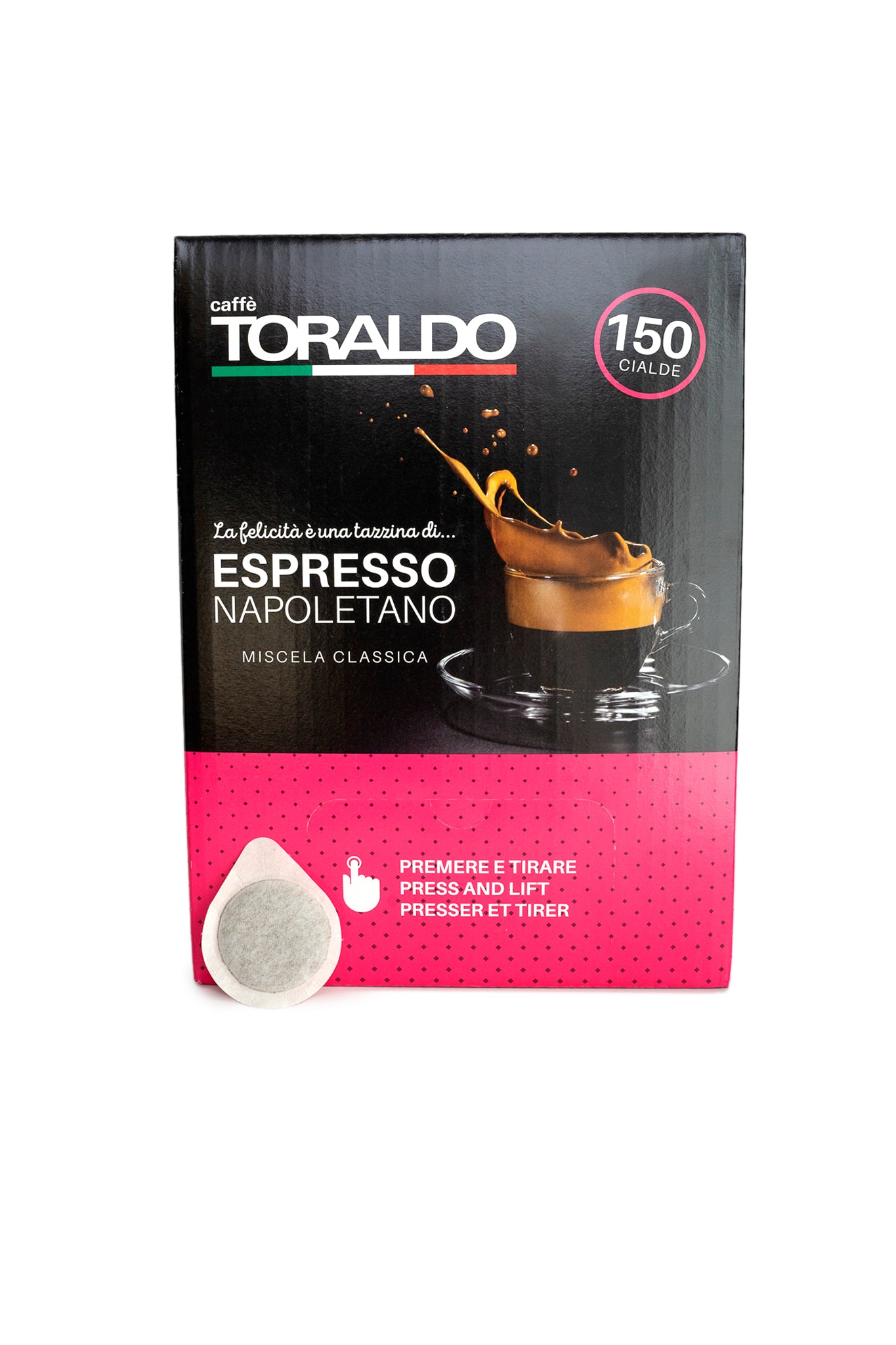 Toraldo Classica Pods – ESE 44mm Maxi Pack (150 ct)