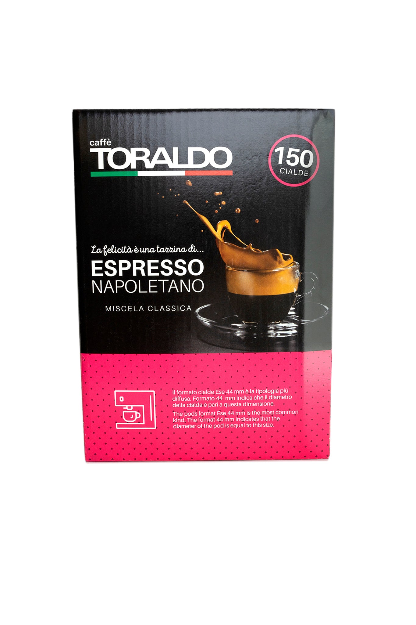 Toraldo Classica Pods – ESE 44mm Maxi Pack (150 ct)