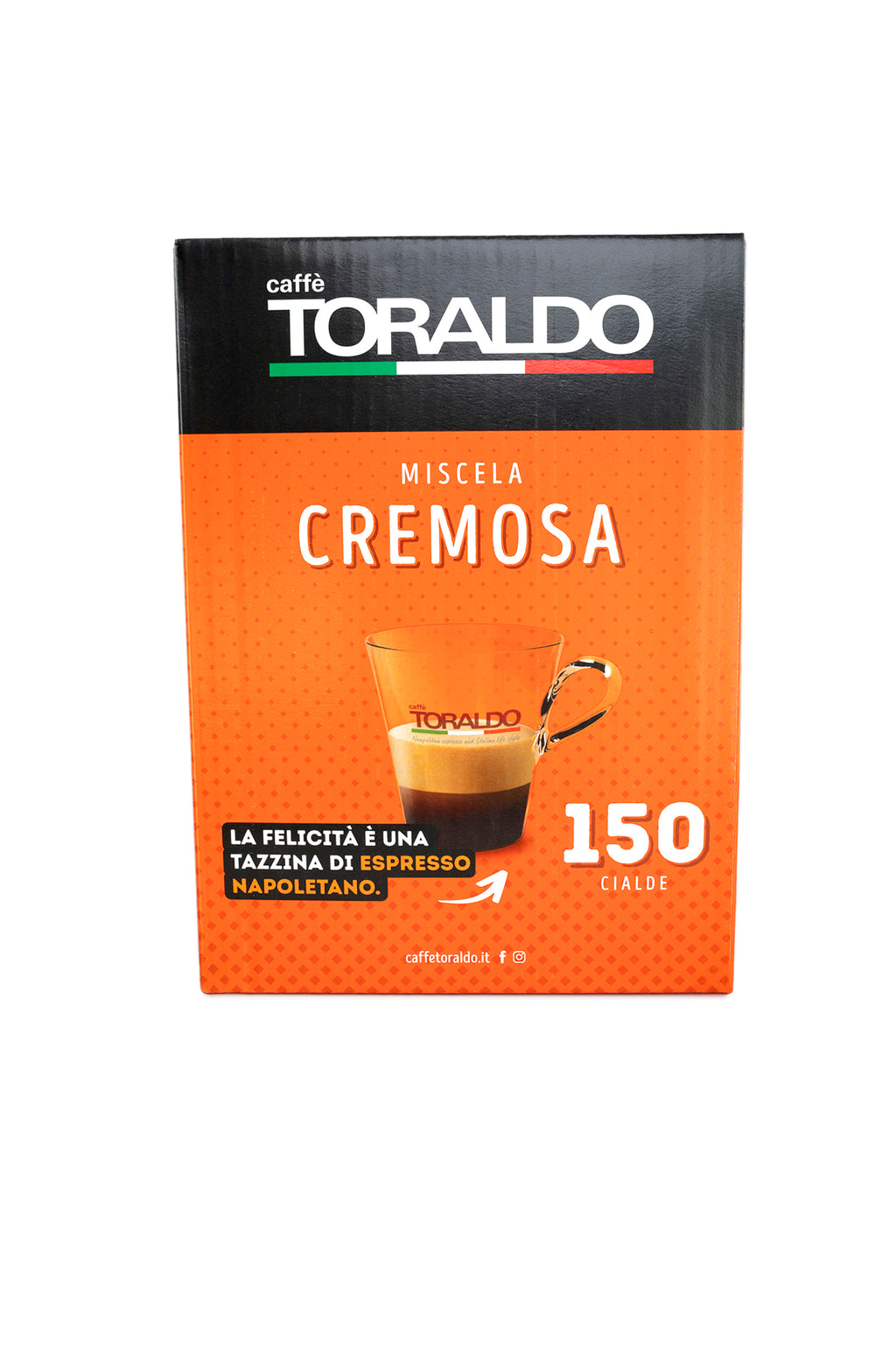 Toraldo Cremosa Pods – ESE 44mm Maxi Pack (150 ct)
