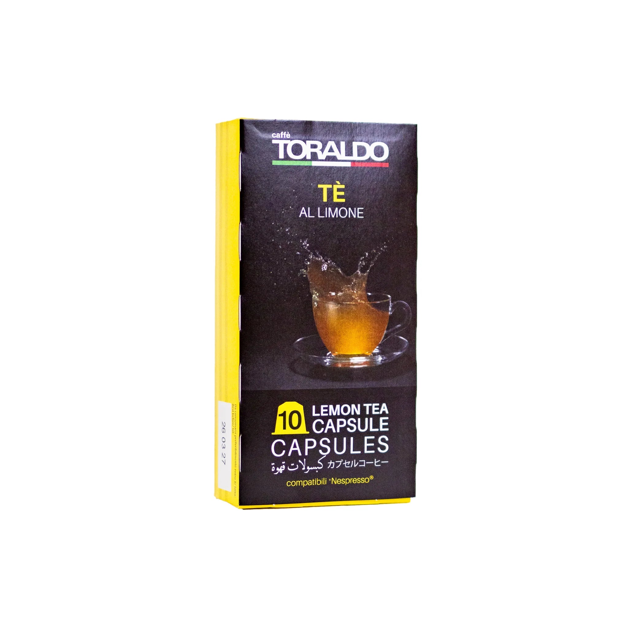 CAPS- NESPRESSO® Compatible Capsules - Tea with Lemon (QTY. 10)