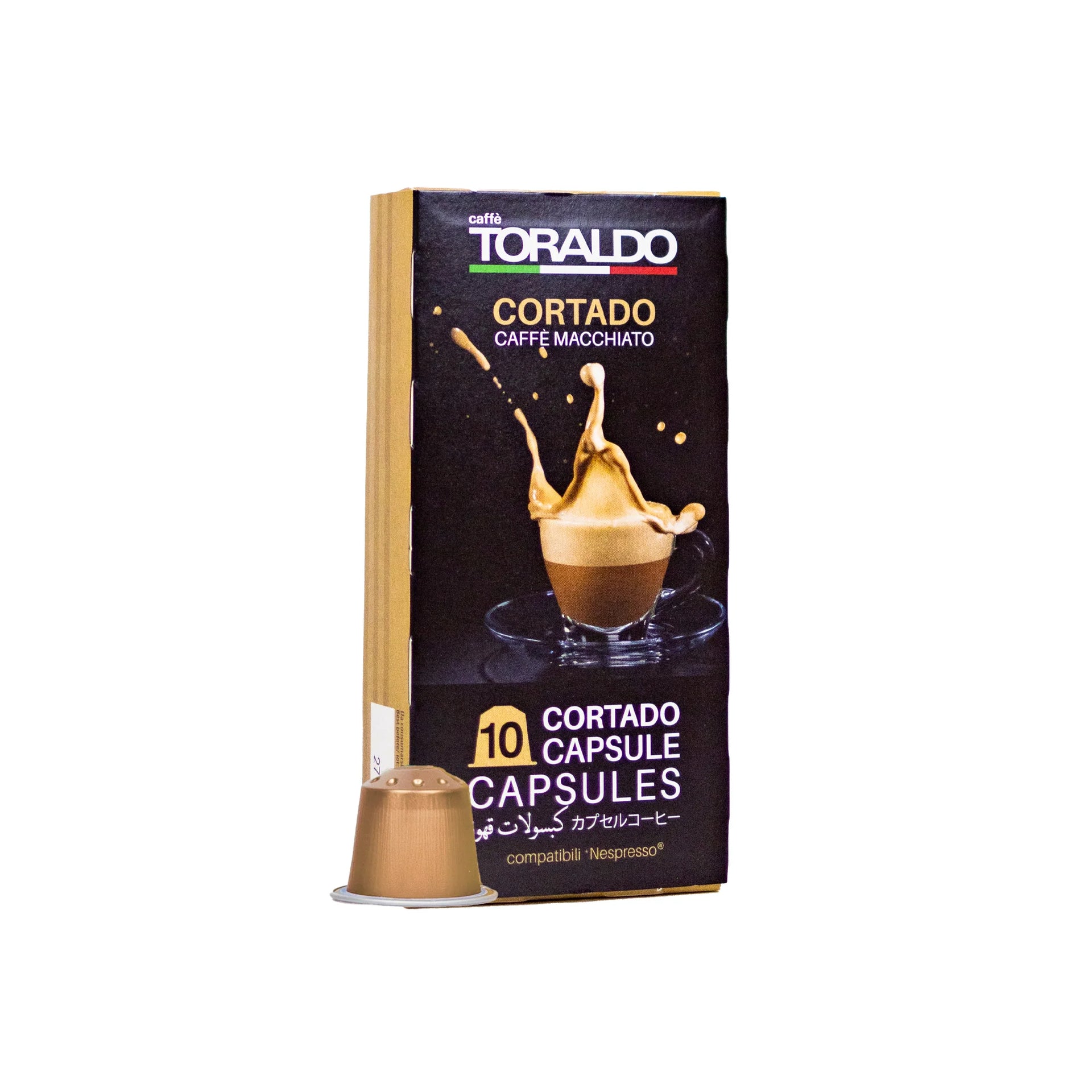 Toraldo Cortado Nespresso Capsules 10ct | Italian Espresso